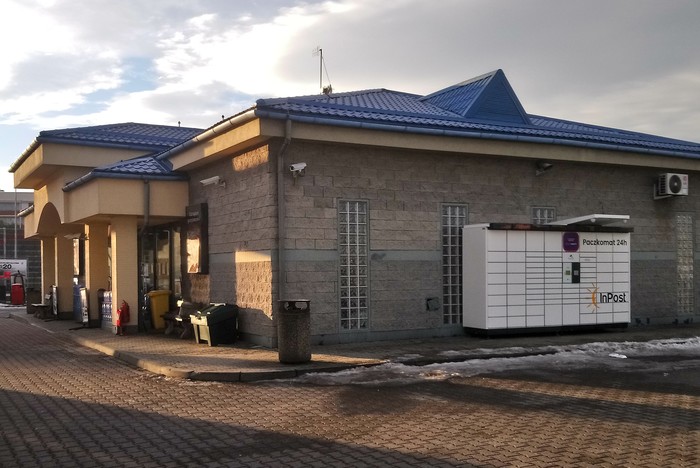 Paczkomat ZOR07N Stacja paliw AMIC ENERGY