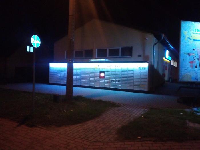 Paczkomat ZTW01M Przy sklepie Lewiatan