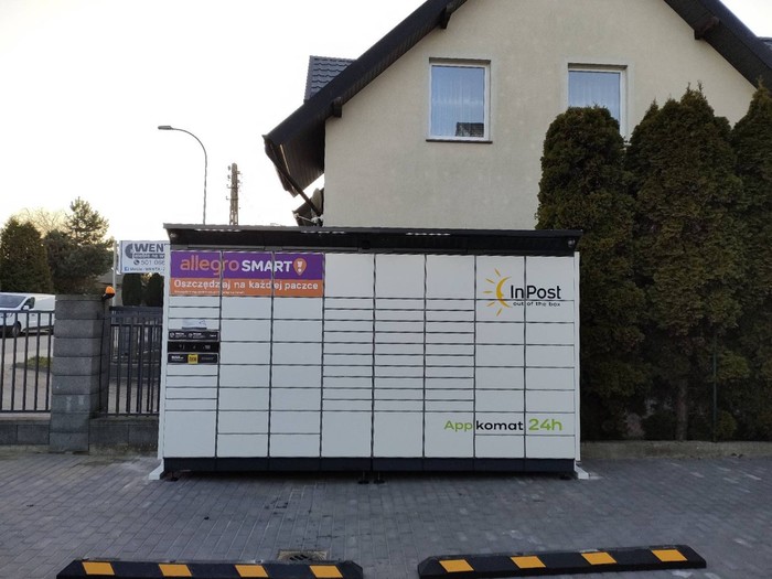 Parcel Locker ZUK01BAPP Parking