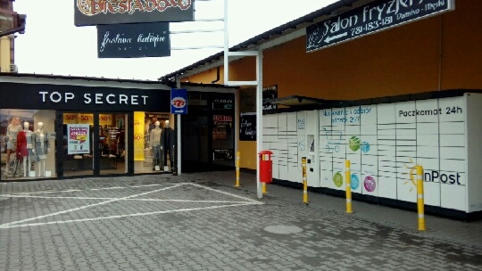 Parcel Locker ZUR01ML Przy Centrum Handlowym Żuromin