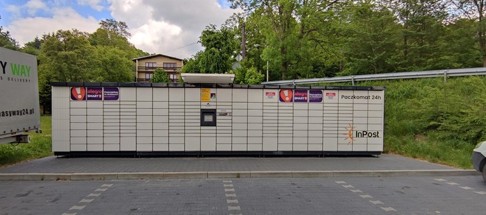 Parcel Locker ZWC04M Przy sklepie Lidl