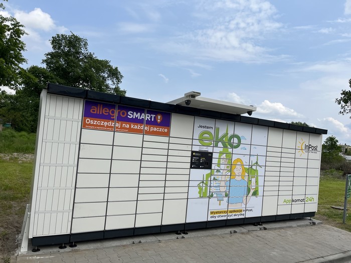 Paczkomat ZWO01APP Market Dino