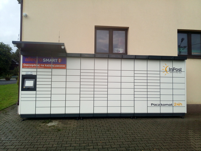 Paczkomat ZXA01M Przy budynku OSP