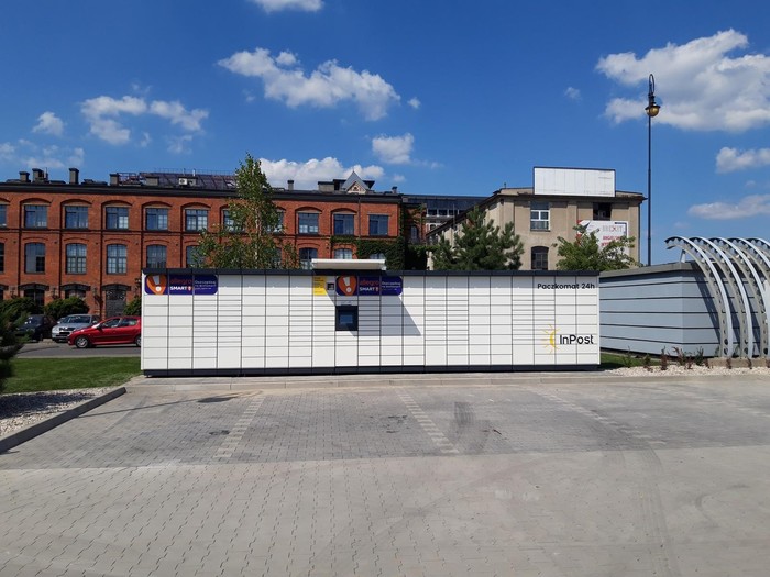 Поштомат ZYR03M Na parkingu Lidla