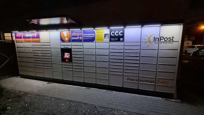 Parcel Locker ZYR05M Przy sklepie Żabka